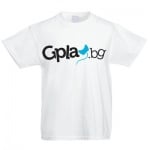 Gplay.BG тениска с лого, Size L