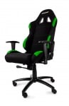 AKRacing K7012 Gaming Chair Black Green Геймърски стол