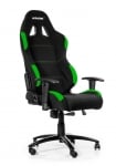 AKRacing K7012 Gaming Chair Black Green Геймърски стол