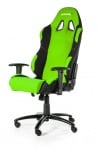 AKRacing PRIME Gaming Chair Black Green Геймърски стол