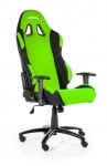 AKRacing PRIME Gaming Chair Black Green Геймърски стол