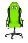 AKRacing PRIME Gaming Chair Black Green Геймърски стол