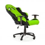 AKRacing PRIME Gaming Chair Black Green Геймърски стол