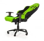 AKRacing PRIME Gaming Chair Black Green Геймърски стол