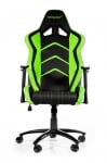 AKRacing Player Gaming Chair Black Green Ергономичен геймърски стол