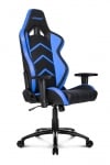 AKRacing Player Gaming Chair Black Blue Ергономичен геймърски стол