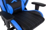 AKRacing Player Gaming Chair Black Blue Ергономичен геймърски стол