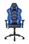 AKRacing Player Gaming Chair Black Blue Ергономичен геймърски стол