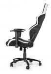 AKRacing Player Gaming Chair Black White Ергономичен геймърски стол