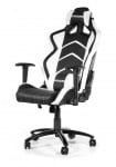 AKRacing Player Gaming Chair Black White Ергономичен геймърски стол