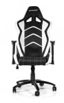 AKRacing Player Gaming Chair Black White Ергономичен геймърски стол