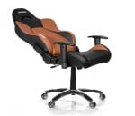 AKRacing PREMIUM Gaming Chair Black Brown V2 Ергономичен геймърски стол