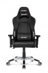 AKRacing PREMIUM Gaming Chair Black Black V2 Ергономичен геймърски стол