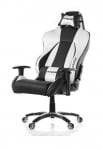 AKRacing PREMIUM Gaming Chair Black Silver V2 Ергономичен геймърски стол