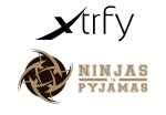 Xtrfy NiP Lightning Medium Геймърски пад за мишка