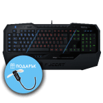 Roccat Isku FX Multicolor геймърска мембранна клавиатура