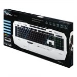 Roccat Isku FX White Multicolor геймърска мембранна клавиатура