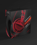 SteelSeries Siberia 200 Forged Red Геймърски слушалки с микрофон