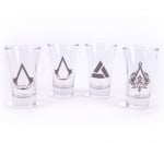 Assassins Creed Shotglasses Set of 4