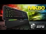 Sharkoon Shark Zone MK80 RGB Геймърска механична клавиатура с Kailh Red суичове