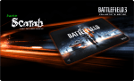 Razer Scarab Battlefield 3 Limited Edition Геймърски пад за мишка