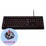 Fnatic Gear Rush G1 Red Геймърска механична клавиатура с Cherry MX Red суичове