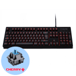 Fnatic Gear Rush G1 Blue Геймърска механична клавиатура с Cherry MX Blue суичове