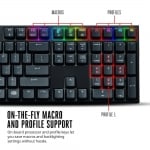 Cooler Master MasterKeys Pro L Red RGB Геймърска механична клавиатура с Cherry MX Red суичове