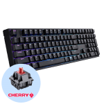 Cooler Master MasterKeys Pro L Red RGB Геймърска механична клавиатура с Cherry MX Red суичове