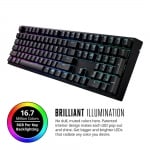 Cooler Master MasterKeys Pro L Red RGB Геймърска механична клавиатура с Cherry MX Red суичове