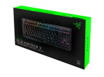 Razer BlackWidow X Tournament Edition Chroma Геймърска механична клавиатура със зелени Razer суичове