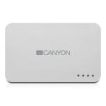 CANYON 7800 mAh Портативна батерия, бяла, CNE-CPB78W