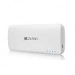 CANYON 10000 mAh Портативна батерия, бяла, CNE-CPB100W