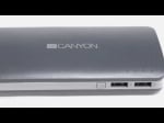 CANYON 13000 mAh Портативна батерия, тъмно сива, CNE-CPB130DG