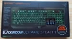 Razer BlackWidow Ultimate 2016 Stealth Геймърска механична клавиатура със оранжеви суичове