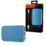 CANYON 7800 mAh Портативна батерия, синя, CNE-CPB78BL