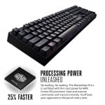 Cooler Master MasterKeys Pro L Brown RGB Геймърска механична клавиатура с Cherry MX Brown суичове