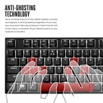 Cooler Master MasterKeys Pro L Brown White LED Геймърска механична клавиатура с Cherry MX Brown суичове