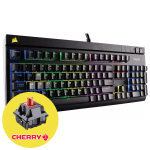 Corsair Gaming Strafe RGB Геймърска механична клавиатура с Cherry MX Red суичове