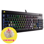 Corsair Gaming Strafe RGB Геймърска механична клавиатура с Cherry MX Silent суичове