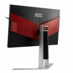 AOC AGON AG241QX 23.8", 1ms, 144 Hz, QHD 2560x1440, Геймърски монитор за компютър