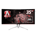 AOC AGON AG352QCX 35", 200 Hz, 21:9, 2560x1080, Curved Геймърски монитор за компютър