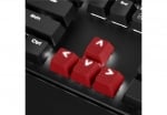 Sharkoon комплект червени капачки за механичи клавиатури с Cherry MX или Kalih суичове