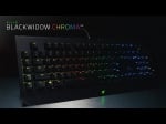 Razer BlackWidow Chroma V2 Геймърска механична клавиатура със зелени Razer суичове