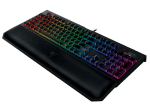 Razer BlackWidow Chroma V2 Геймърска механична клавиатура със зелени Razer суичове