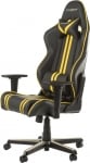 DXRacer Racing Gaming Chair Black/Yellow OH/RZ9/NY Геймърски стол