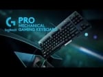 Logitech G Pro Геймърска механична клавиатура с Romer-G суичове