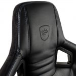 noblechairs EPIC Black/Blue Геймърски стол от изкуствена кожа 100% Vegan