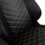 noblechairs EPIC Black/Gold Геймърски стол от изкуствена кожа 100% Vegan