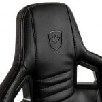 noblechairs EPIC Black/Gold Геймърски стол от изкуствена кожа 100% Vegan